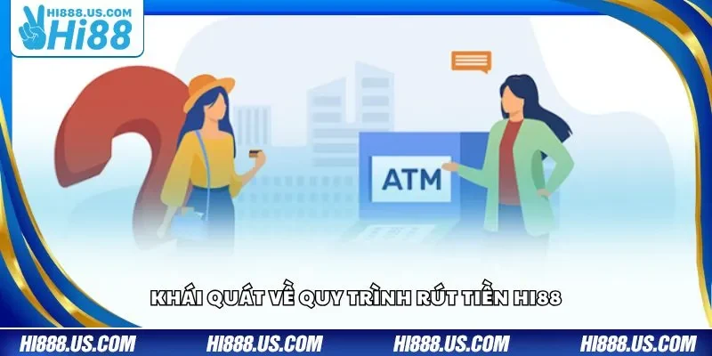 Khái quát về quy trình rút tiền Hi88